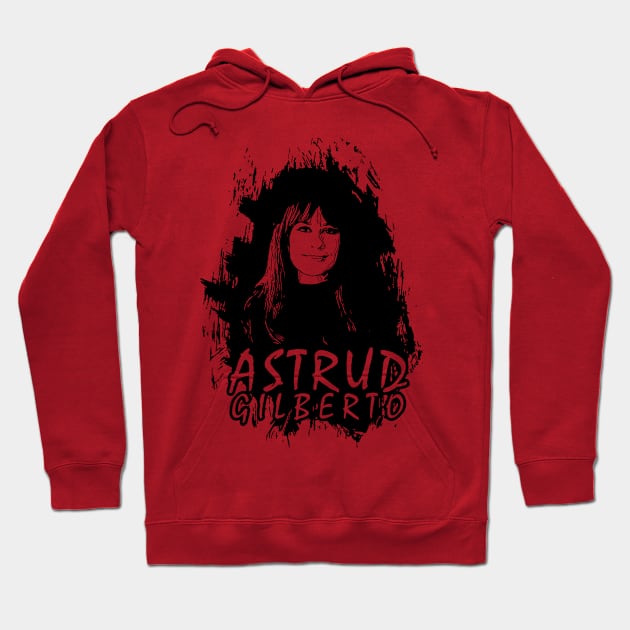 Celebrating Astrud Gilberto Hoodie by Color-Lab